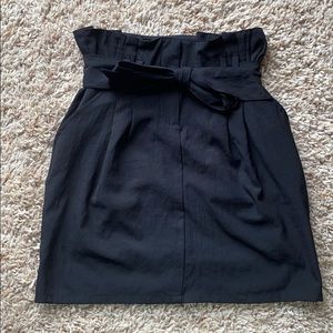 Black pencil skirt